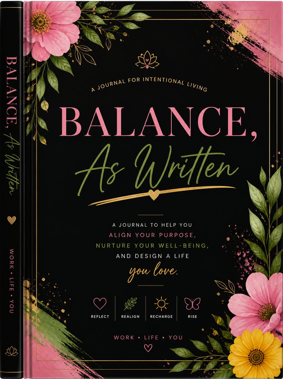 Balance, As Written Work-Life-Balance Planner