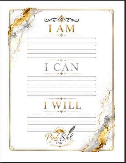 I AM-I CAN-I WILL