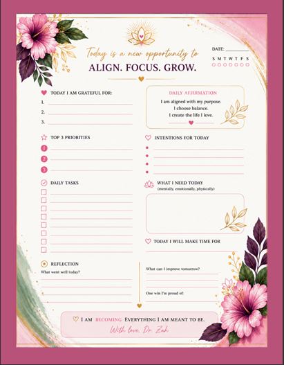 The Purpose & Balance Work-Life-Planner